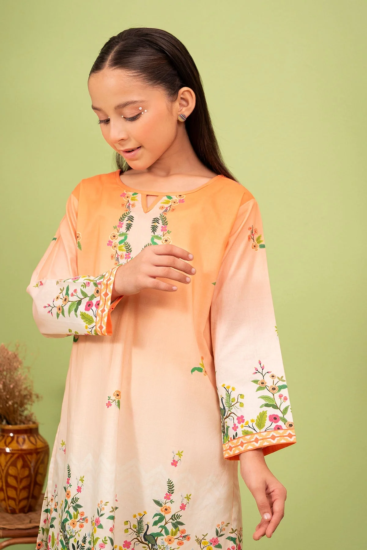 Ochre Clothing Lawn Digital Printed 2 Pc Suit - Image 2