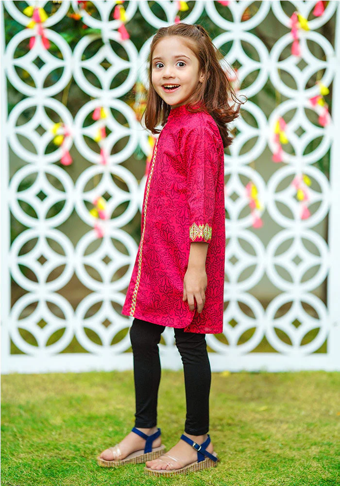 Ochre Clothing Lawn Digital Printed Kurti - Image 5
