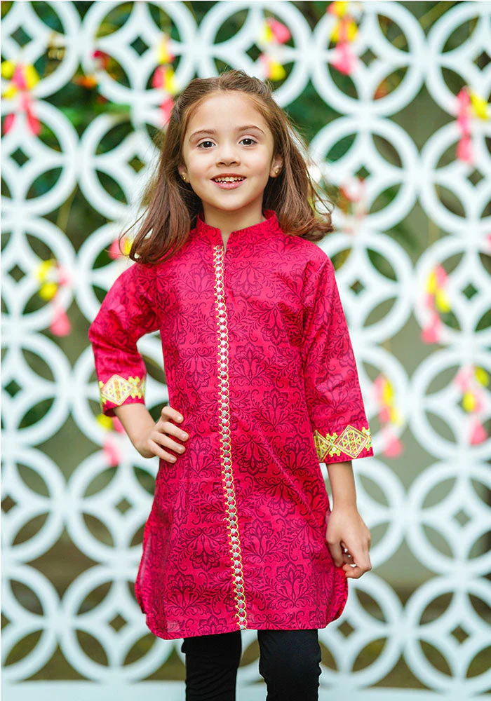 Ochre Clothing Lawn Digital Printed Kurti - Image 6