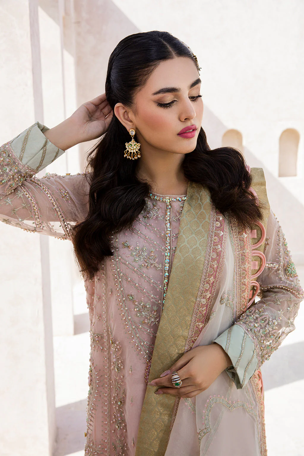 Zarposh Unstitched 3 Piece Formals Collection-LEILA - Image 3