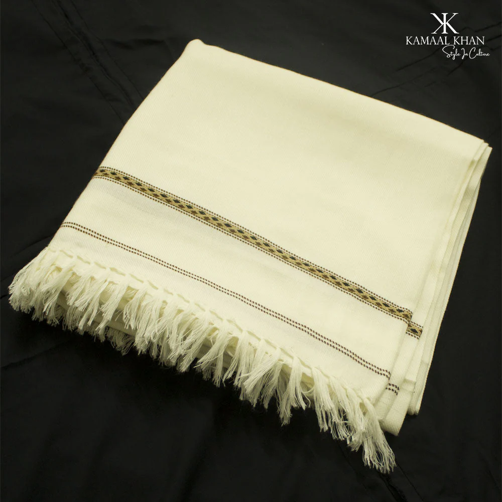 Kamaal Khan Light Weight Swati Dhussa Shawl For Men | Kamaal Khan Shawls - Image 13