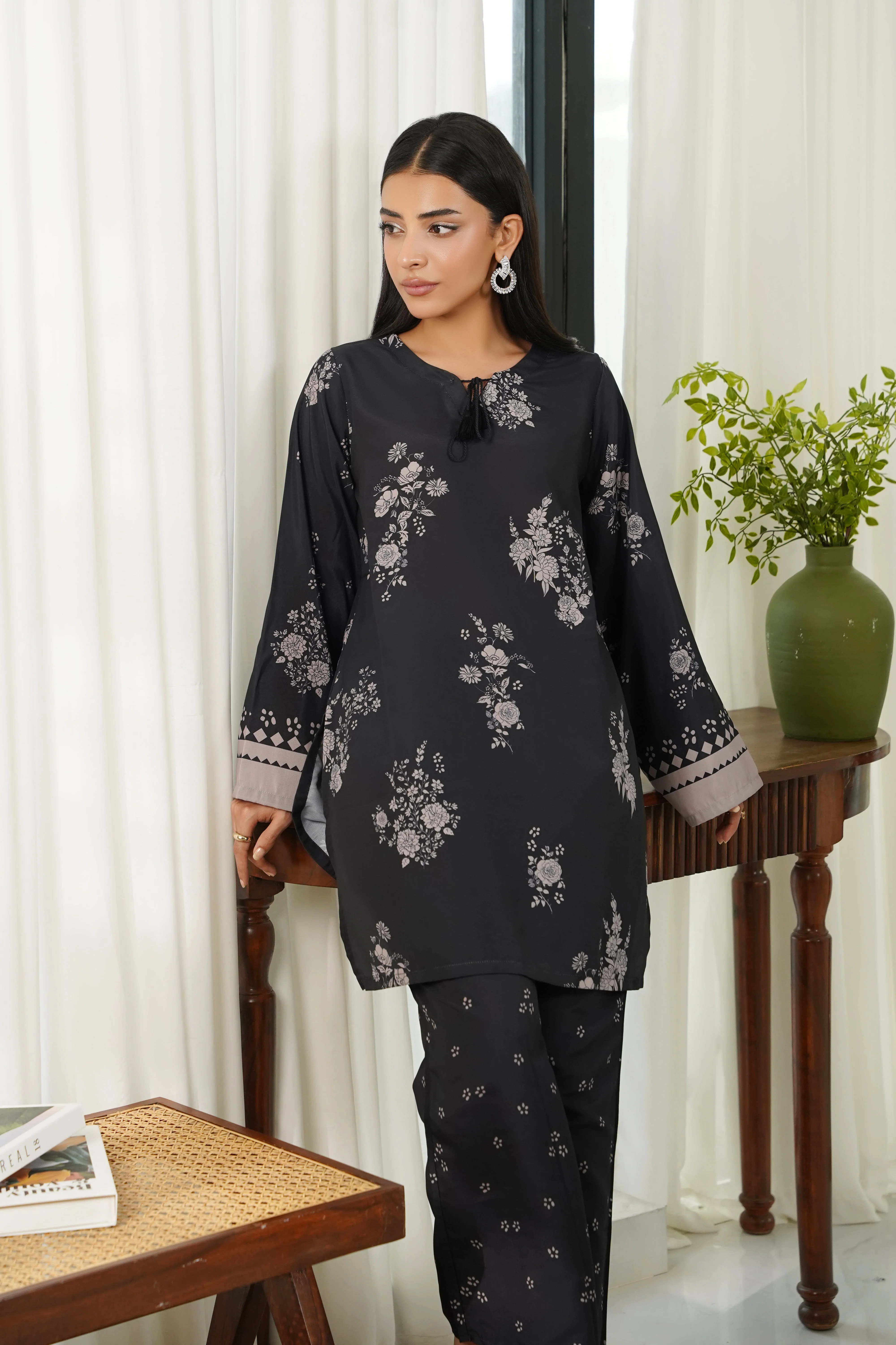 Dhaga Stitched 2 Piece Poly Cambric Suit-Lina - Image 7