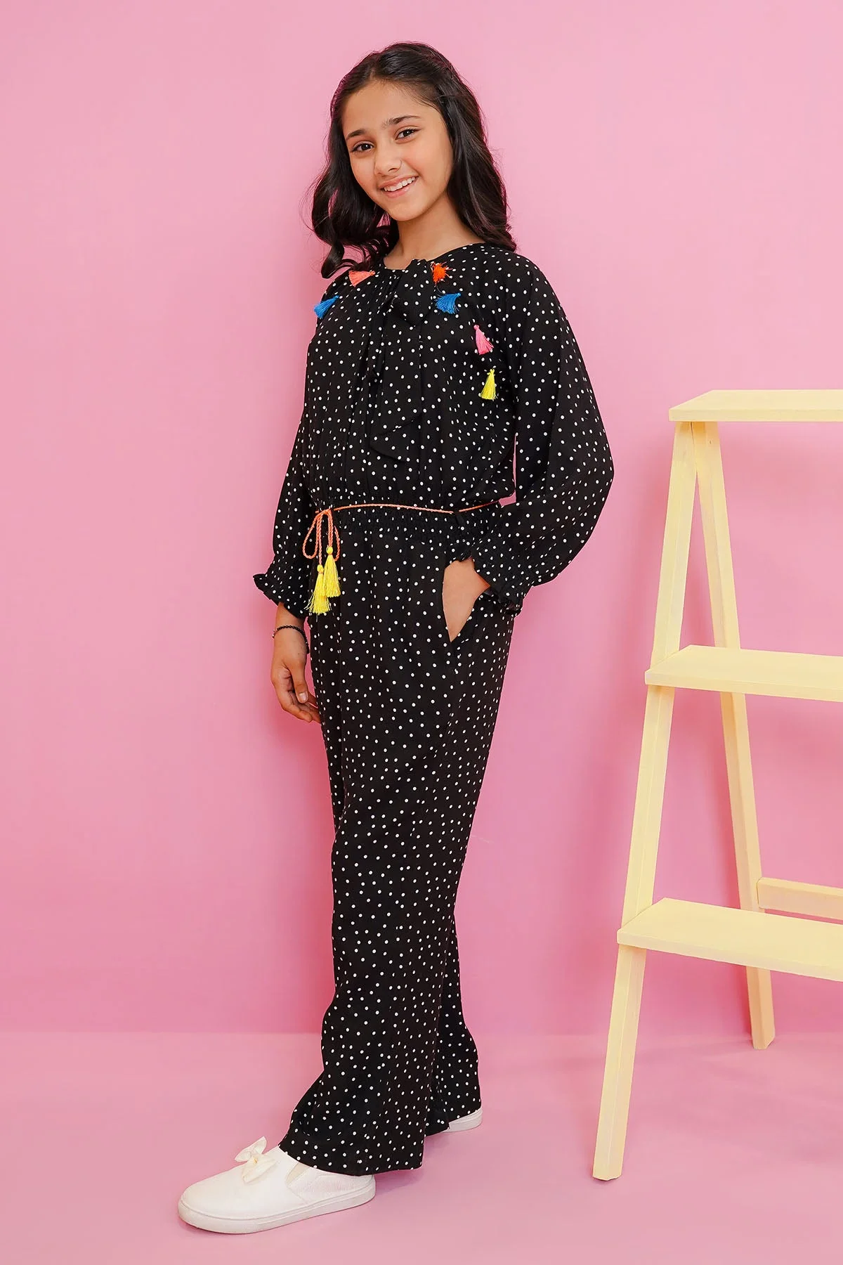 Ochre Clothing Linen Printed Jumpsuit - Image 2