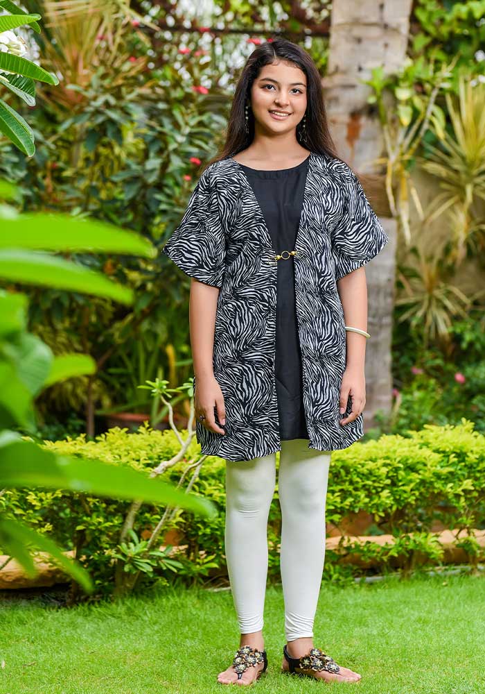 Ochre Clothing Linen Printed Top - Image 4