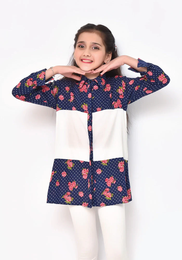 Ochre Clothing Linen Printed Top - Image 3