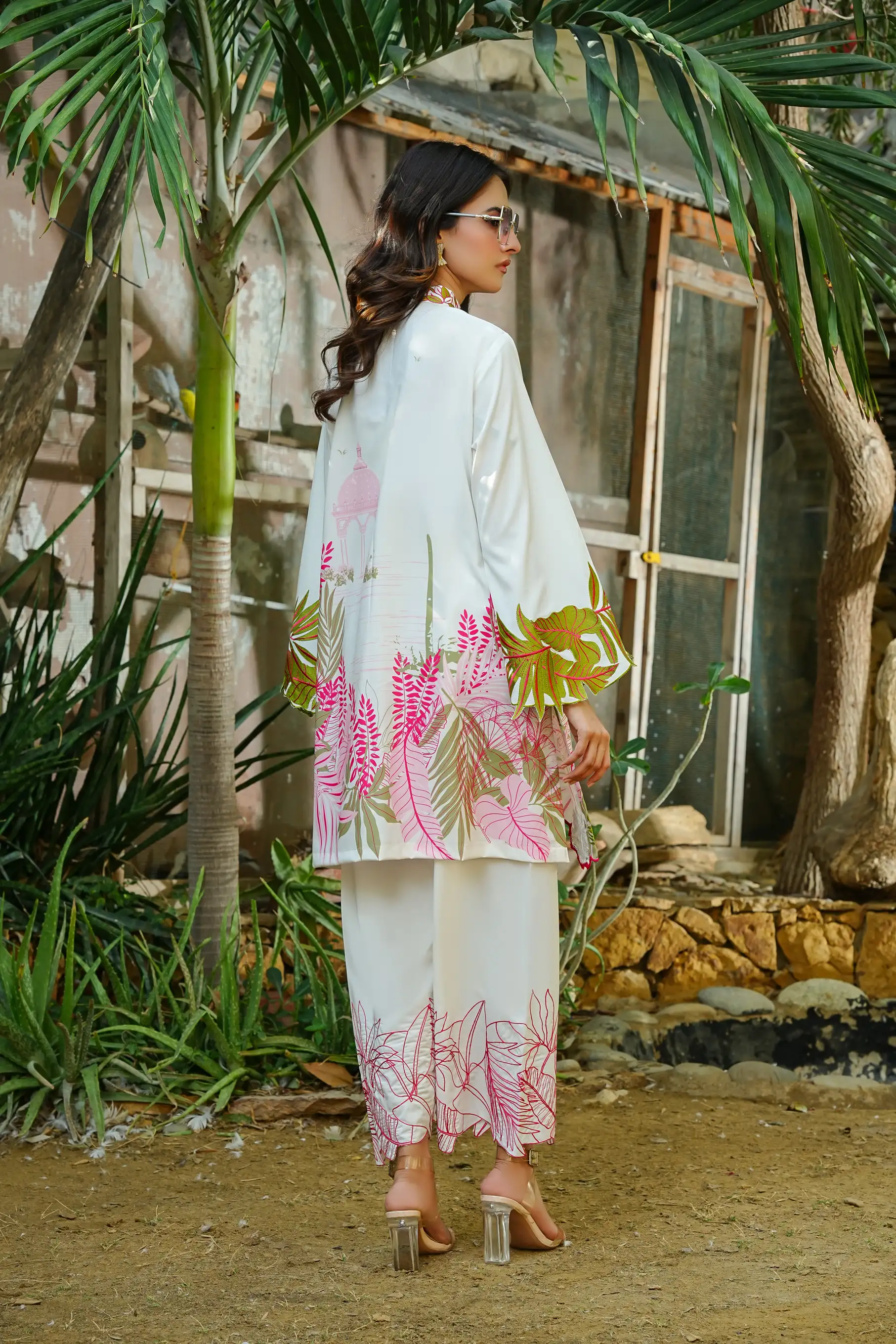 Zara Yamin Stitched 2 Piece Summer Collection-Liyana Co-ord Set 2PCs - Image 4