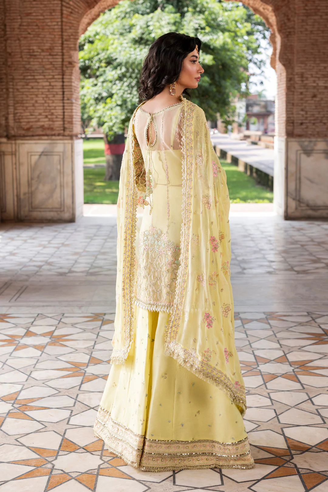 Ember Festive By Aylin Unstitched 3 Piece Formals Suit-Lumena - Image 3