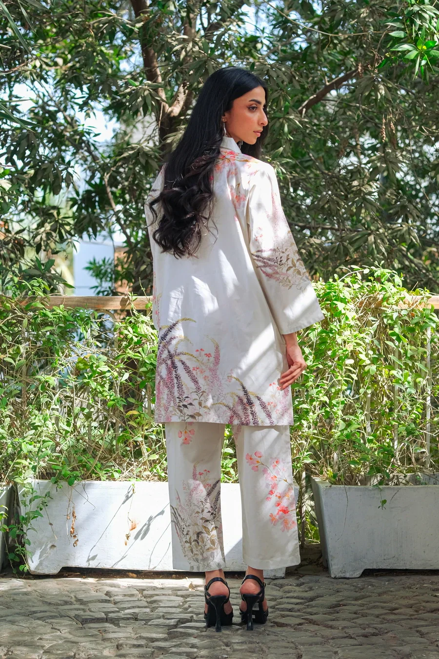 Amal Stitched 2 Piece Luxury Lawn Collection-Eve - Image 8
