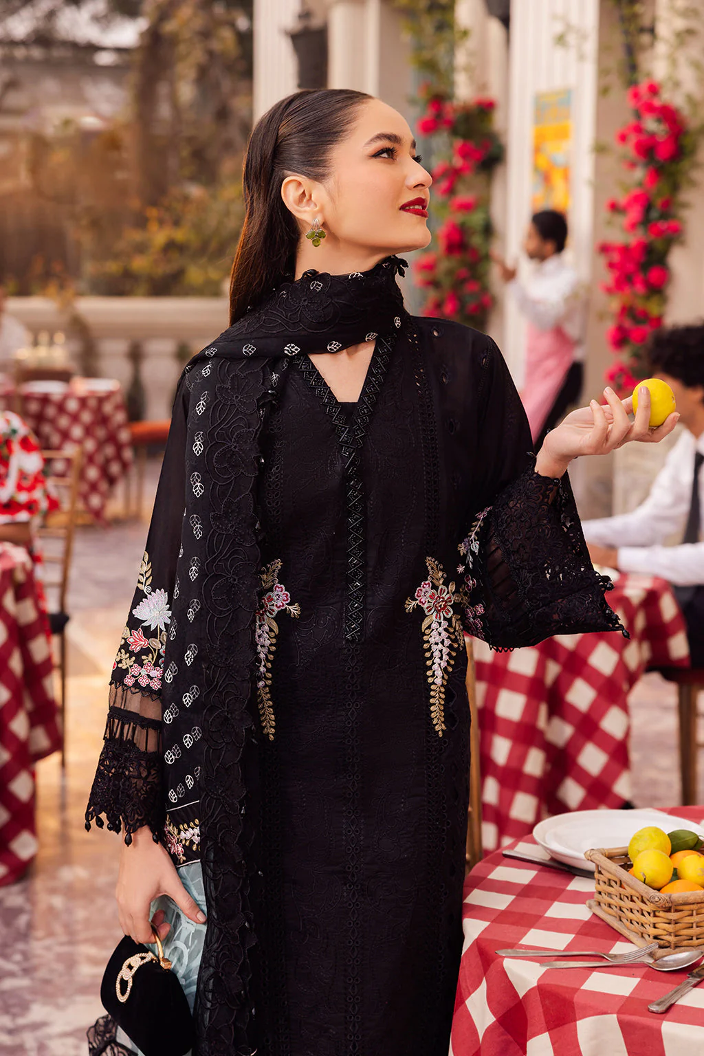 Roman Holiday By Sardinia Unstitched 3 Piece Lawn Collection-Luna - Image 6