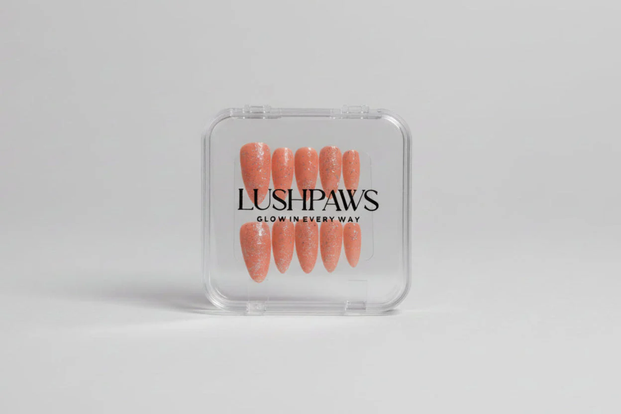 Lushpaws Nail-Glitter blush - Image 2