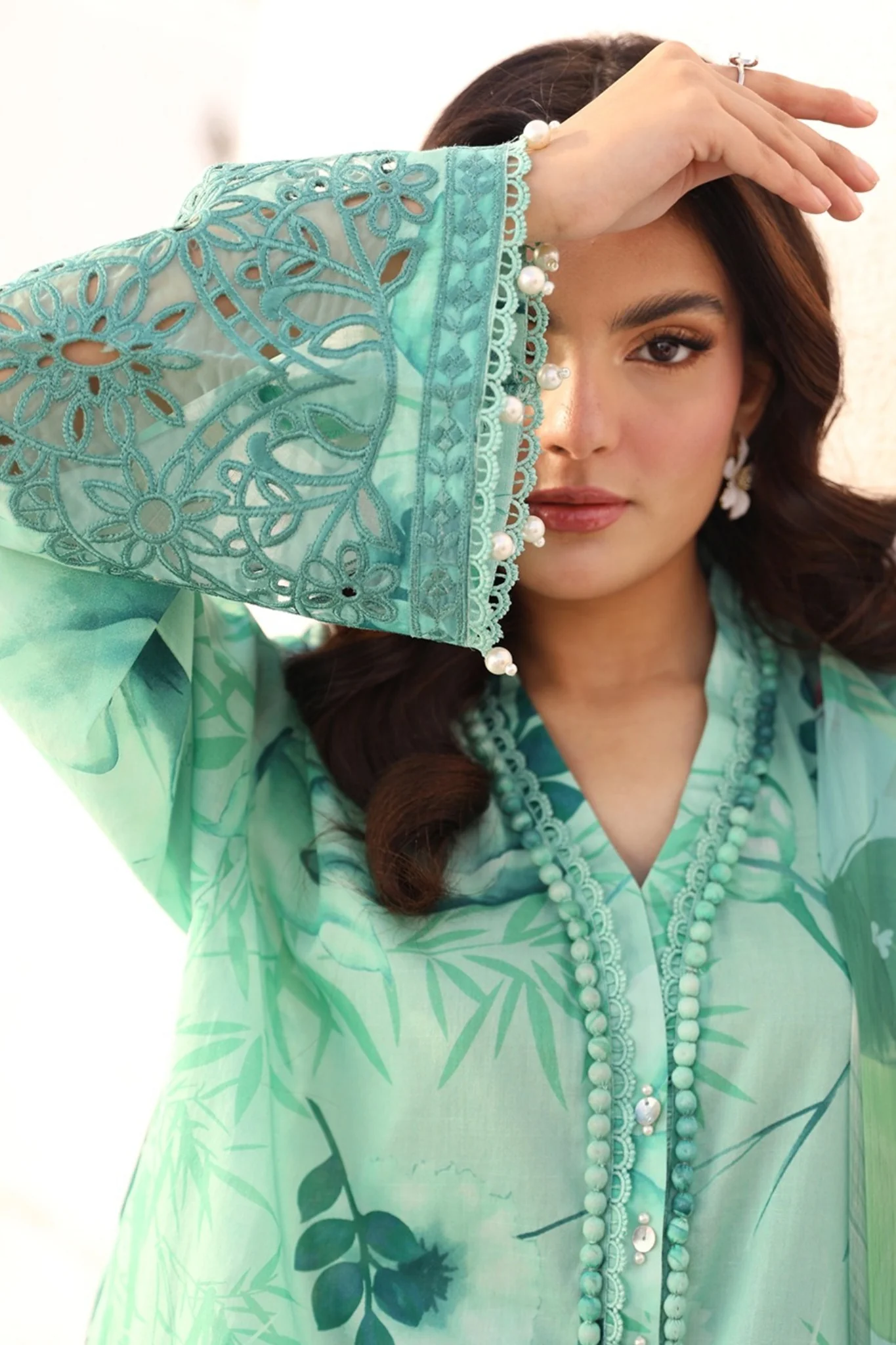 M.Basics By Maria B Unstitched 3 Piece Lawn Vol-01 Collection-13-A - Image 2