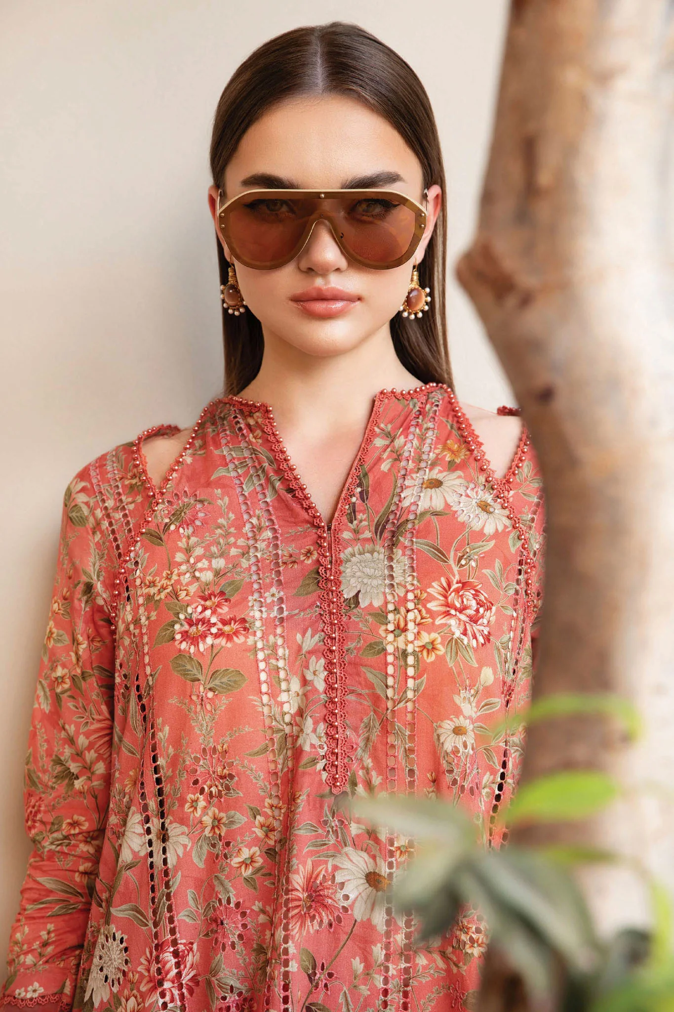 M.Prints By Maria B Unstitched 3 Piece Spring Summer Suit-08-A - Image 2