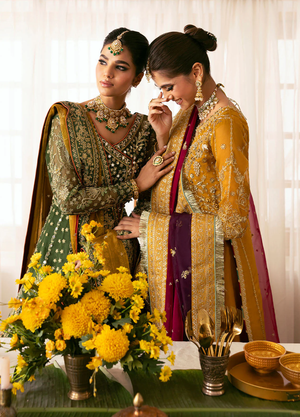 Chaandni By Gulaal Unstitched 3 Piece Wedding Formals Suit-Maahru - Image 7
