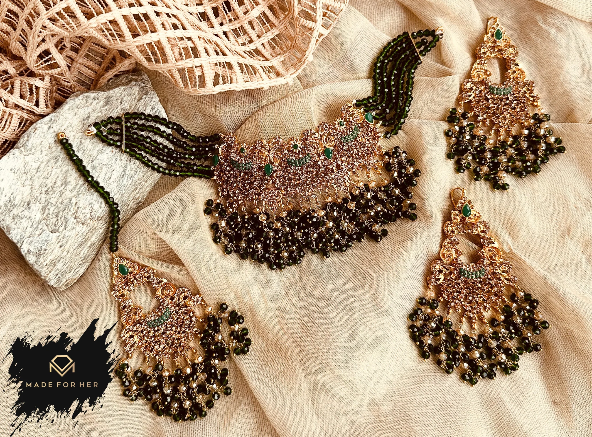 Made For Her-Aurelia Choker Set - KAT1010 - Image 2