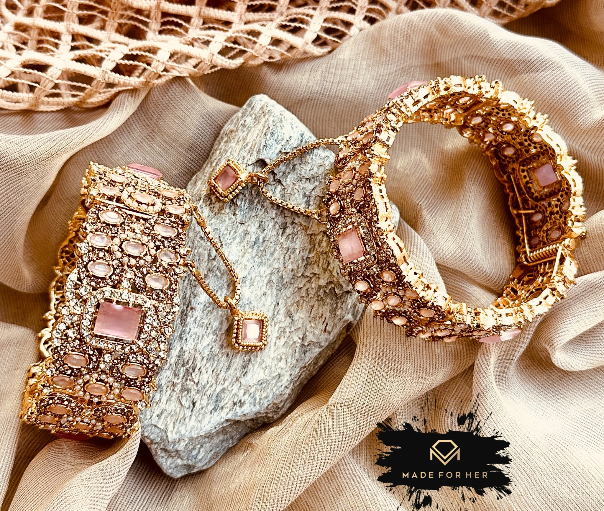 Made For Her-Classic Stacked Bangles - WM1141 - Image 2