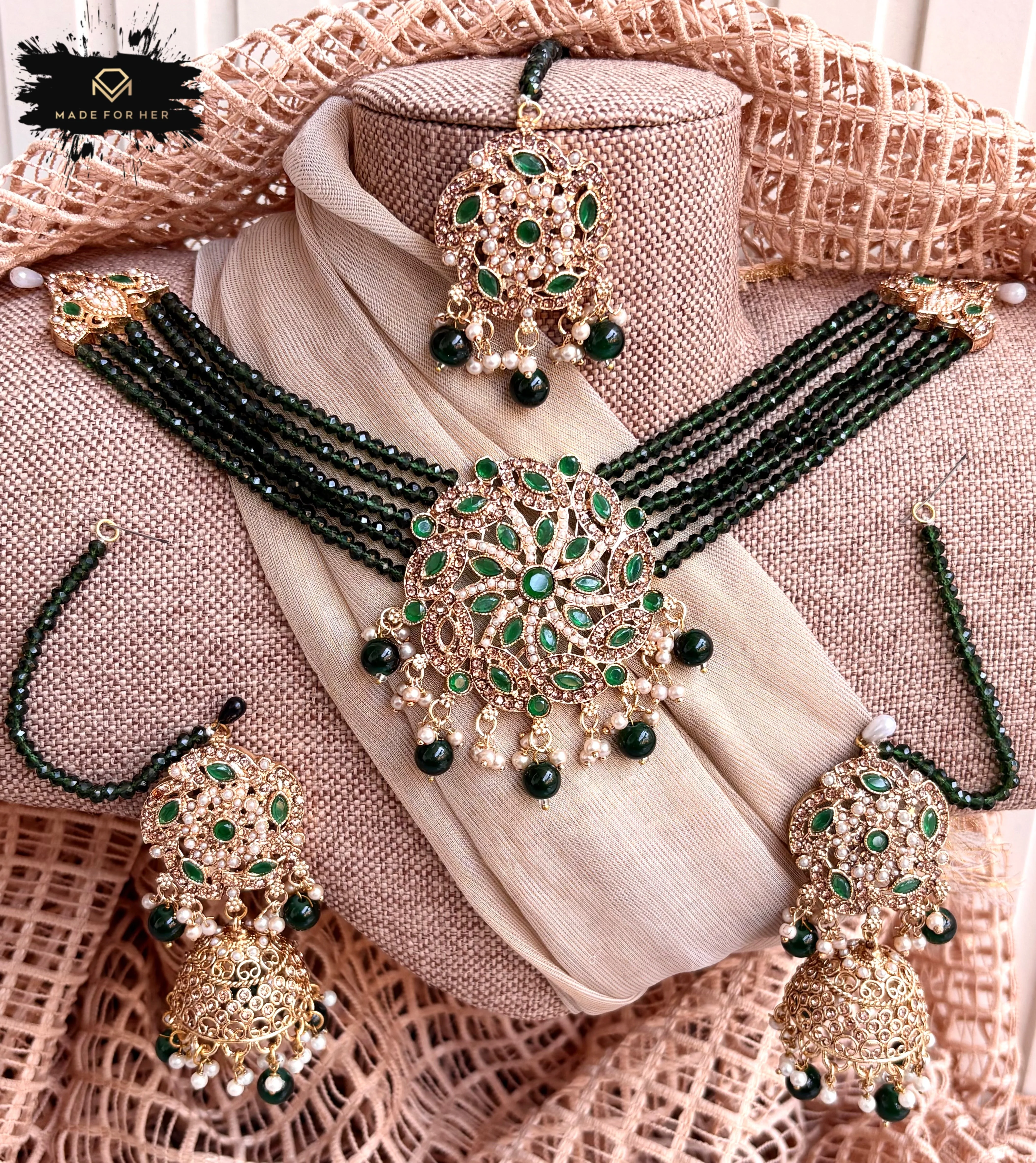 Made For Her-Elowen Choker Set - KAHD1070 - Image 5