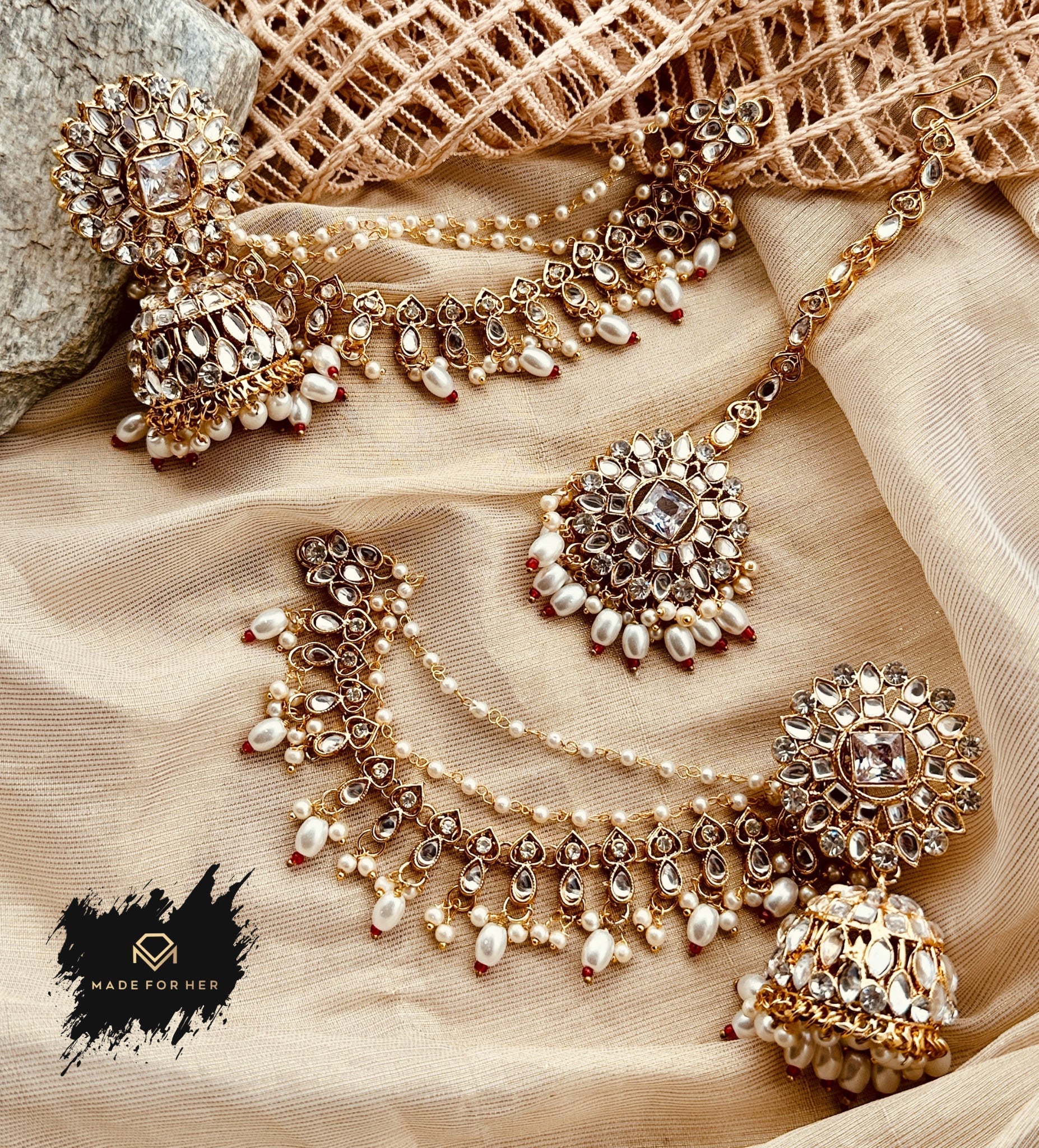 Made For Her-Kohinoor Jhumki Tikka - KMW1027