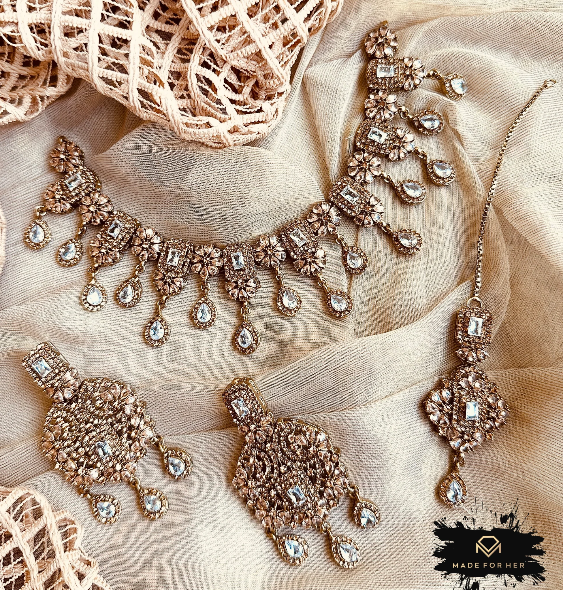 Made For Her-Lailah Radiance Necklace Set - RJK1022 - Image 5