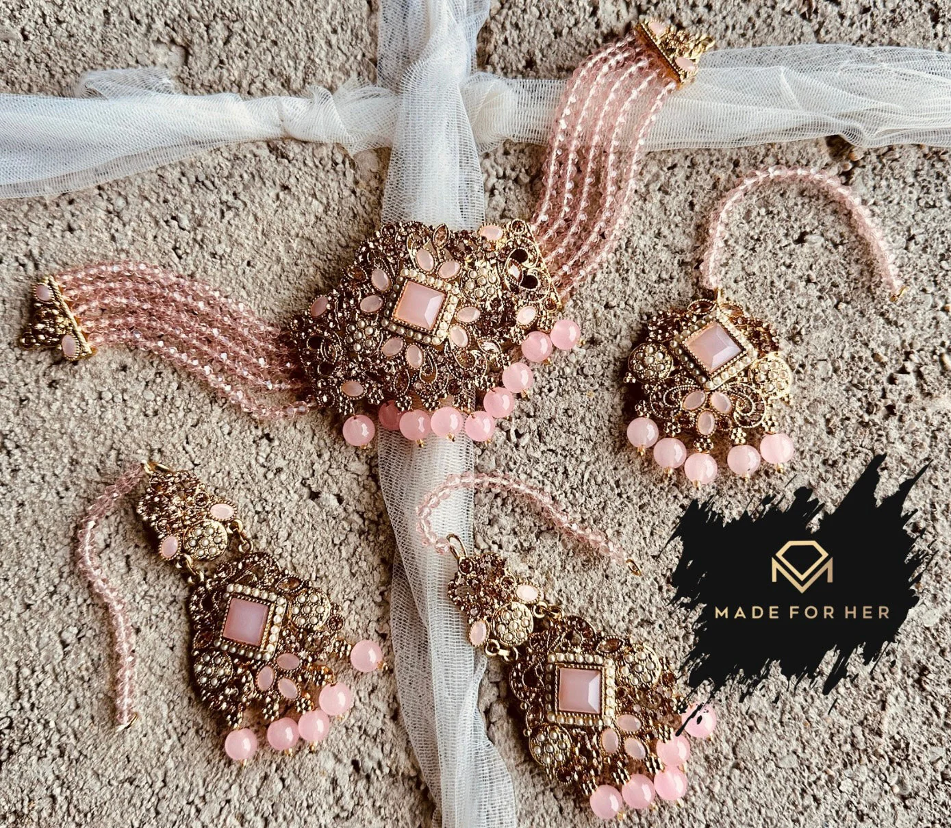 Made For Her-Lumire Choker set - KAHD1004 - Image 4