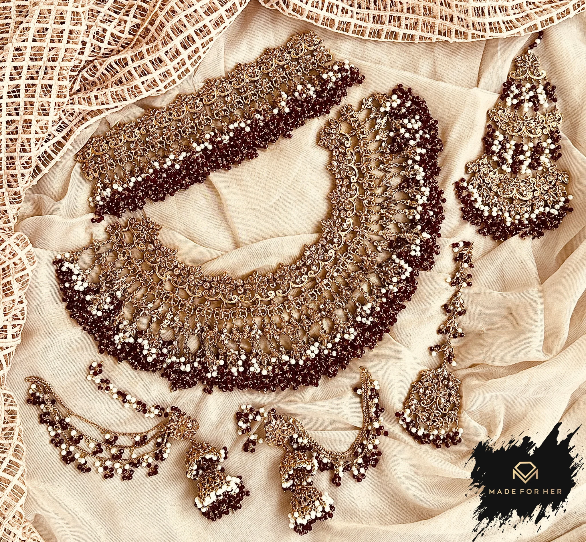 Made For Her-Mehfil-e-Shah Bridal Set - LRJ1002