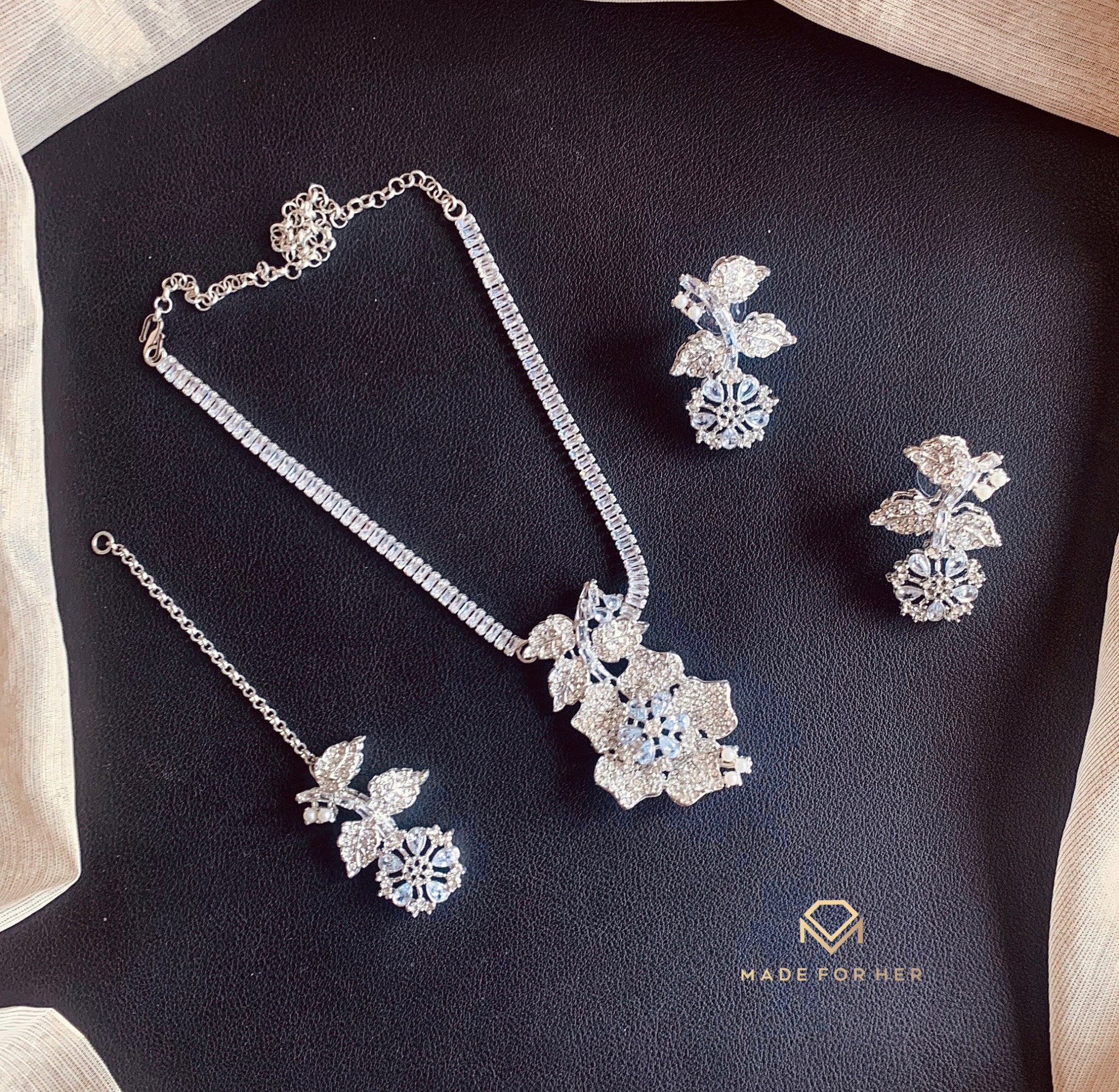 Made For Her-Necklace Set - KSH252 - Image 3