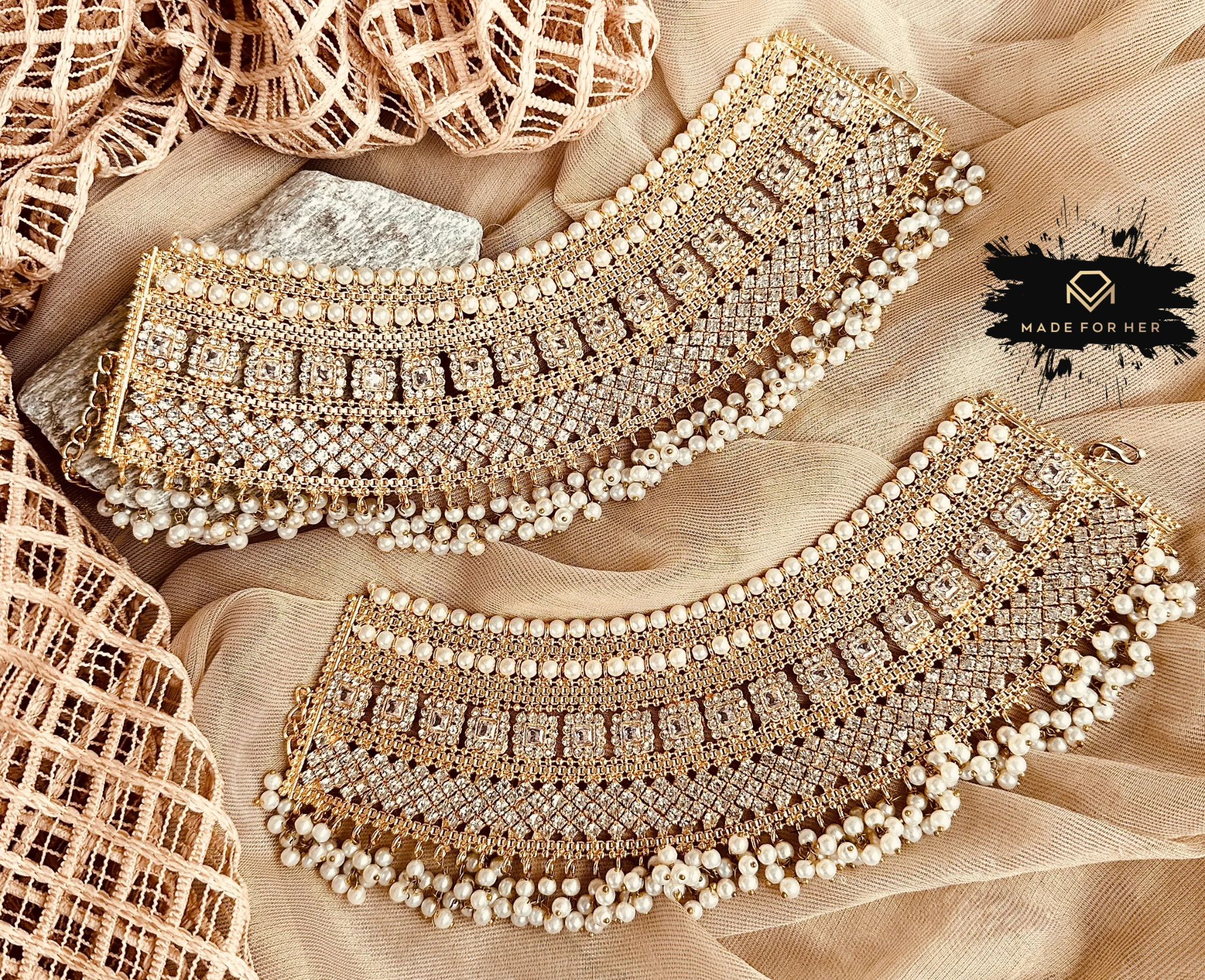 Made For Her-Royal Charm Anklets - WM1071