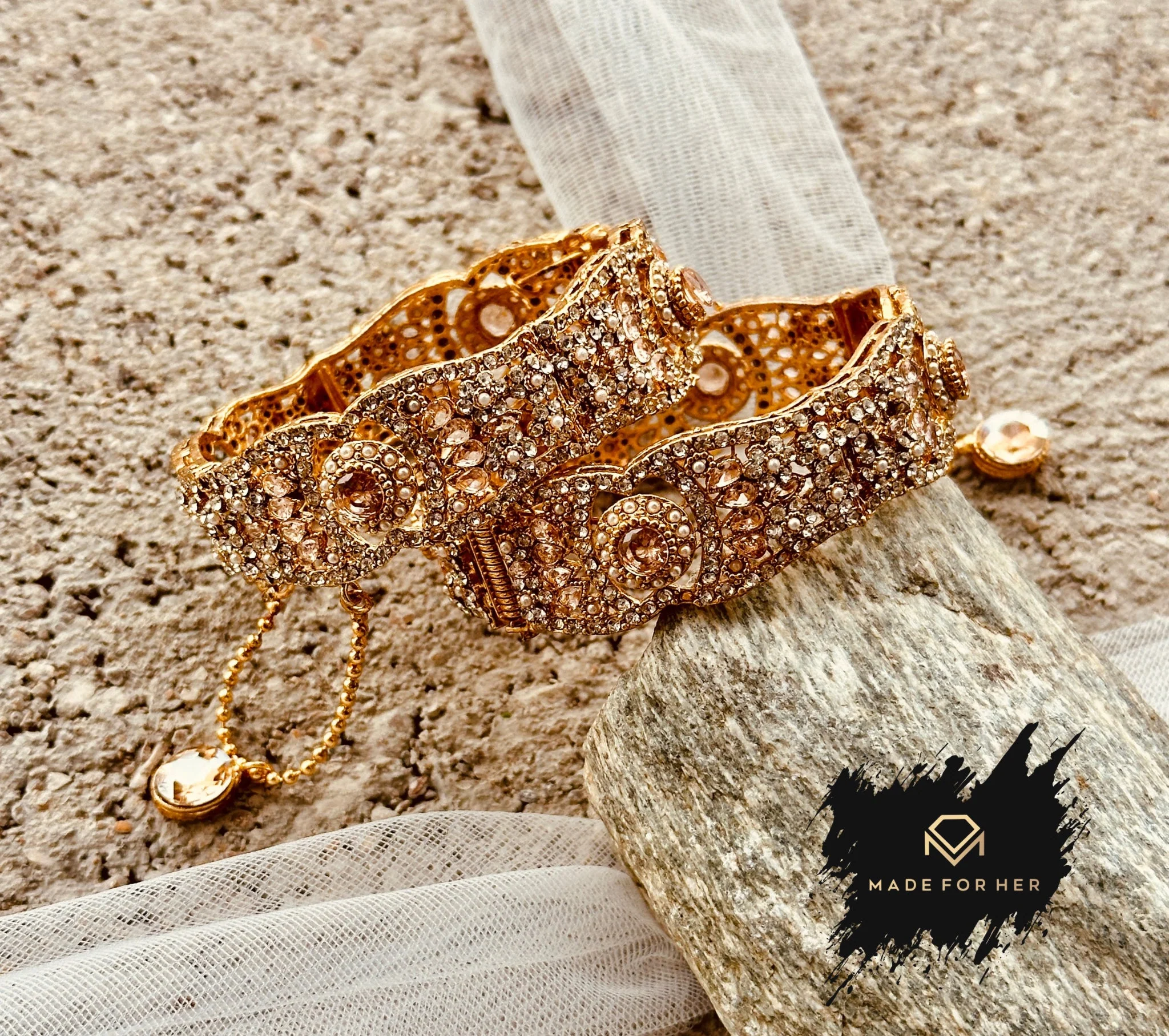 Made For Her-Serenity Stacked Bangles - KSH012 - Image 3
