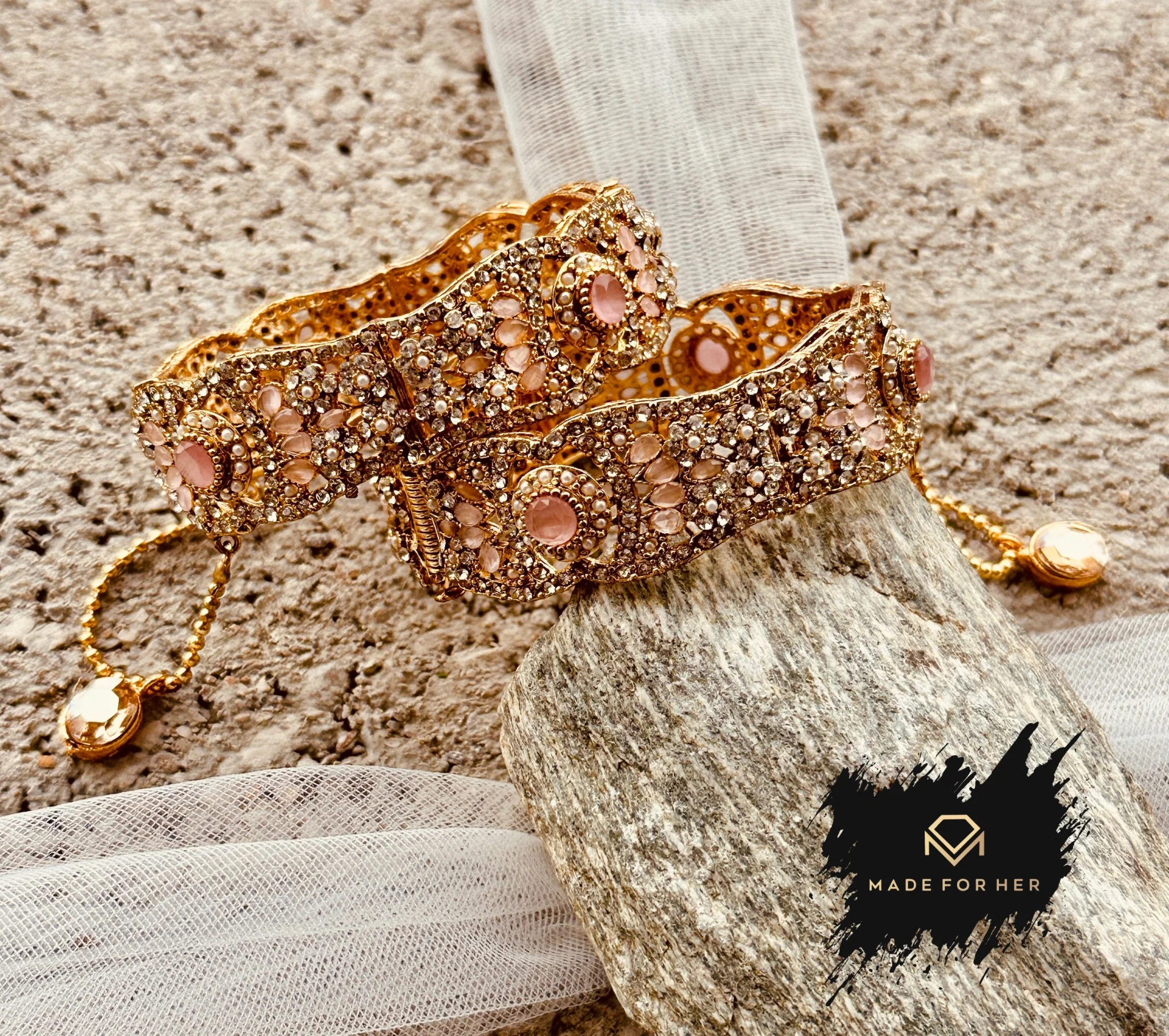 Made For Her-Serenity Stacked Bangles - KSH012 - Image 5