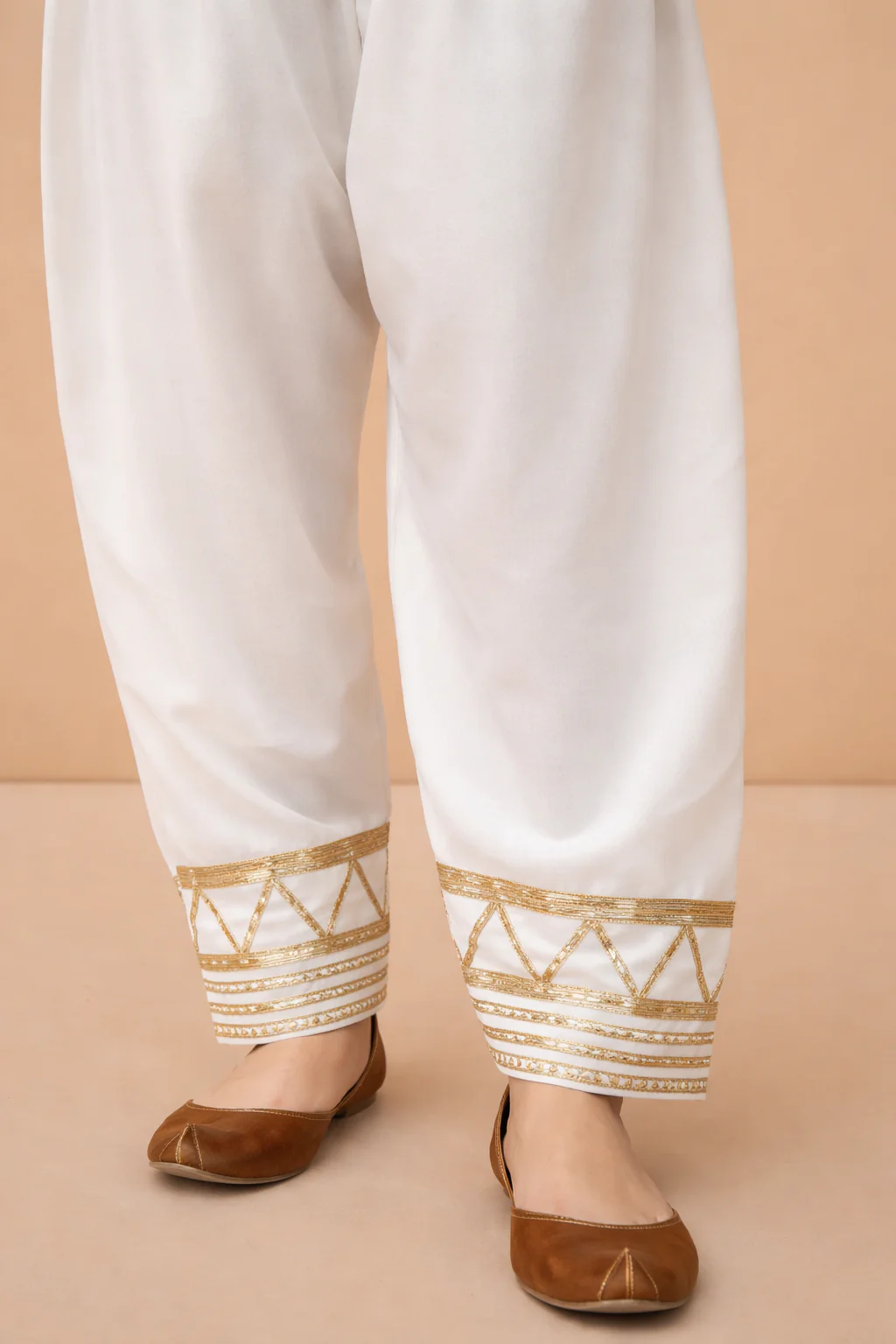 Madiha Gohar Stitched Bottom-Shalwar-Gotta Work - Image 4