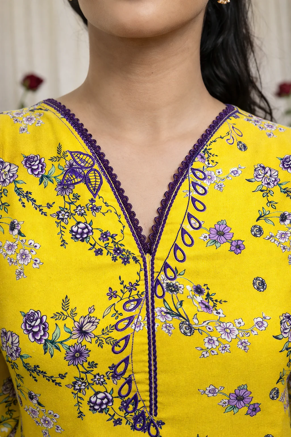 Madiha Gohar Stitched 2 Piece Suit-ZIVA Emb - Image 3