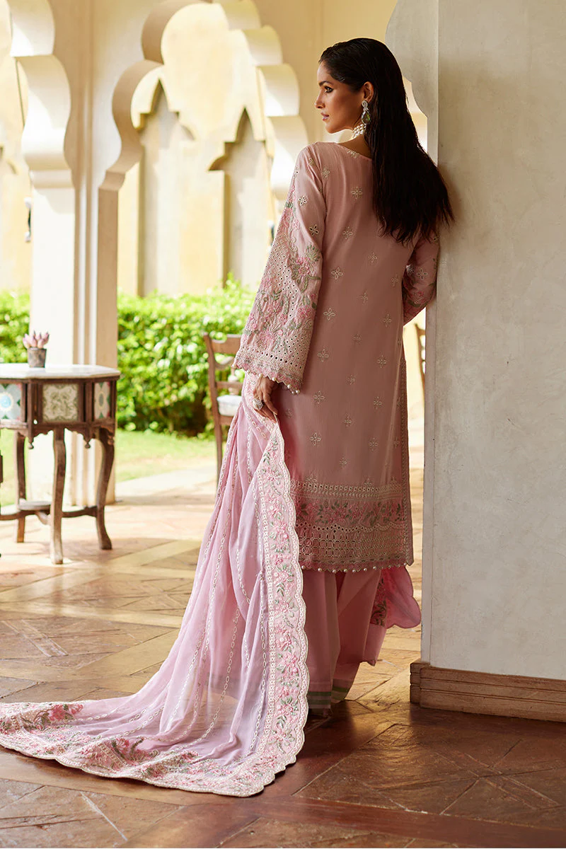 Gulaal Unstitched 3 Piece Luxury Lawn Suit-Magnolia - Image 8