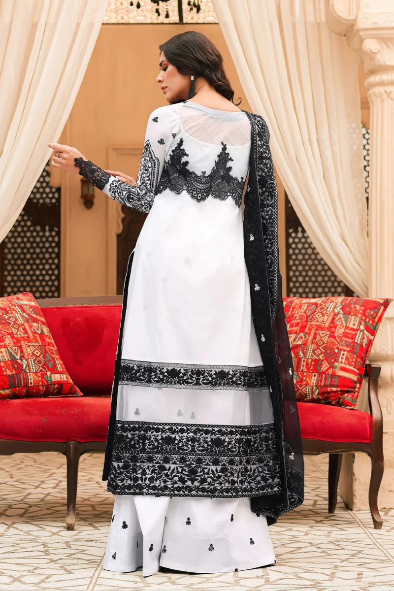 Tabeer By Mariam Malik Unstitched 3 Piece Summer Suit-Mahveen - Image 2