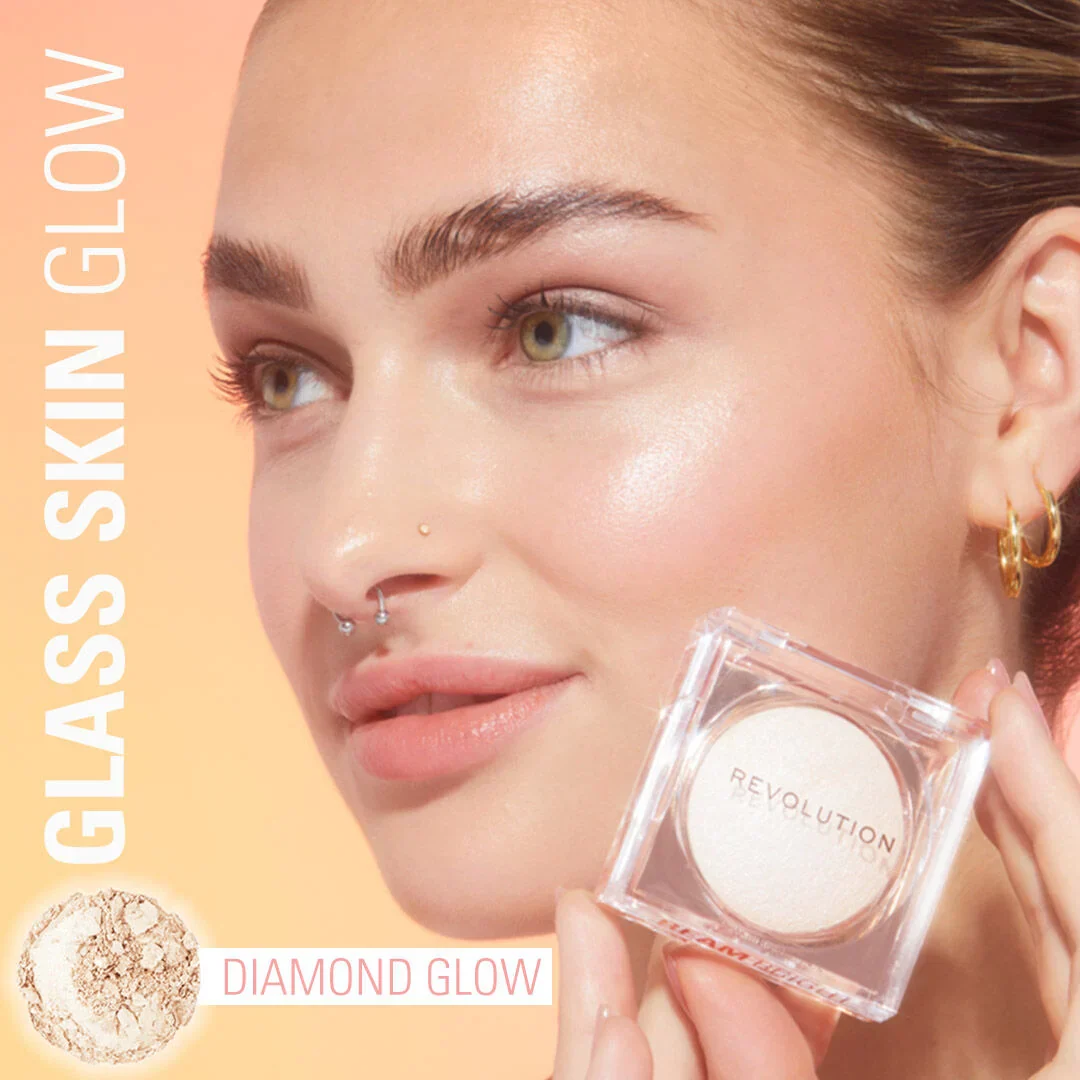 Makeup Revolution Beam Bright Highlighter Diamond Glow - Image 2