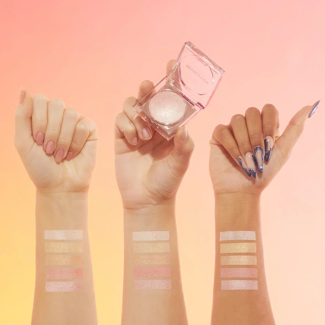 Makeup Revolution Beam Bright Highlighter Diamond Glow - Image 5