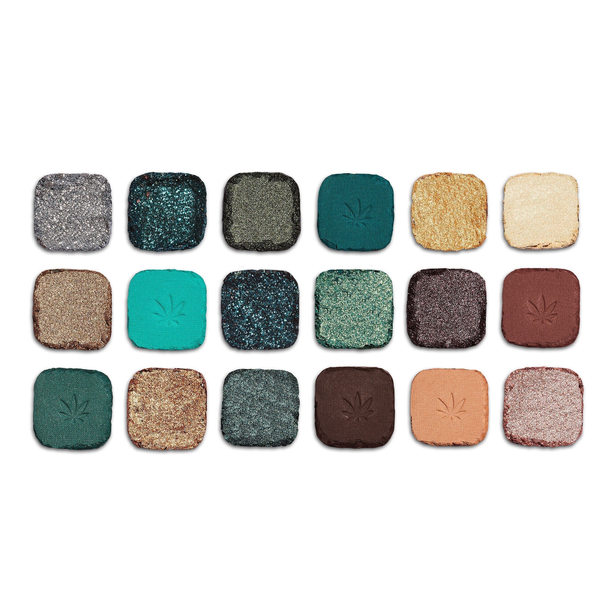 Makeup Revolution Forever Flawless Chilled With Cannabis Sativa Eyeshadow Palette - Image 3