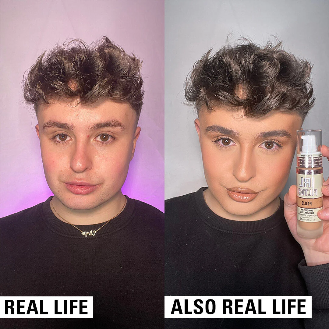 Makeup Revolution IRL Filter Longwear Foundation F10.5 23ml - Image 5