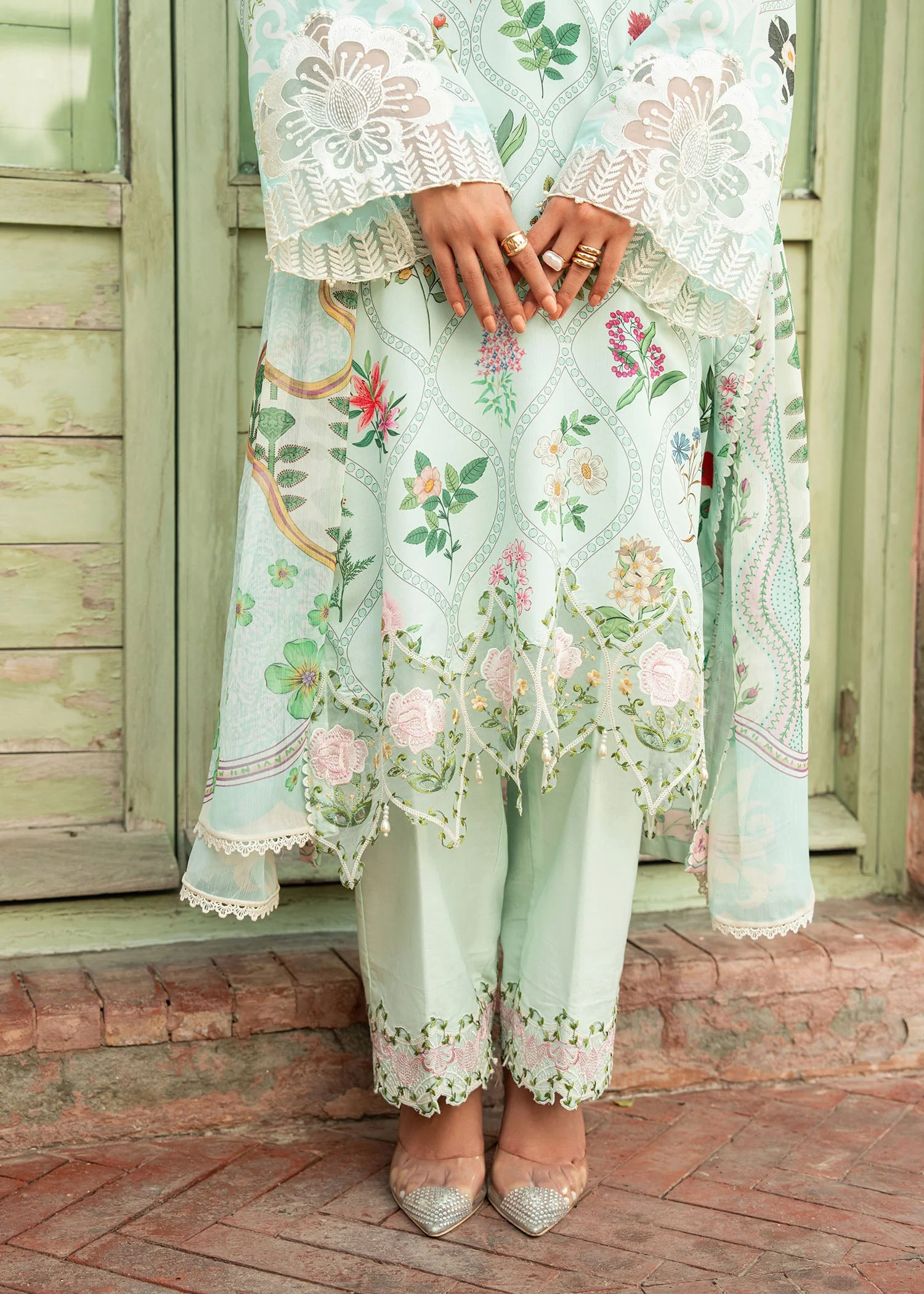 Cocktail By Sardinia Unstitched 3 Piece Summer Collection-MARGARITA - Image 3