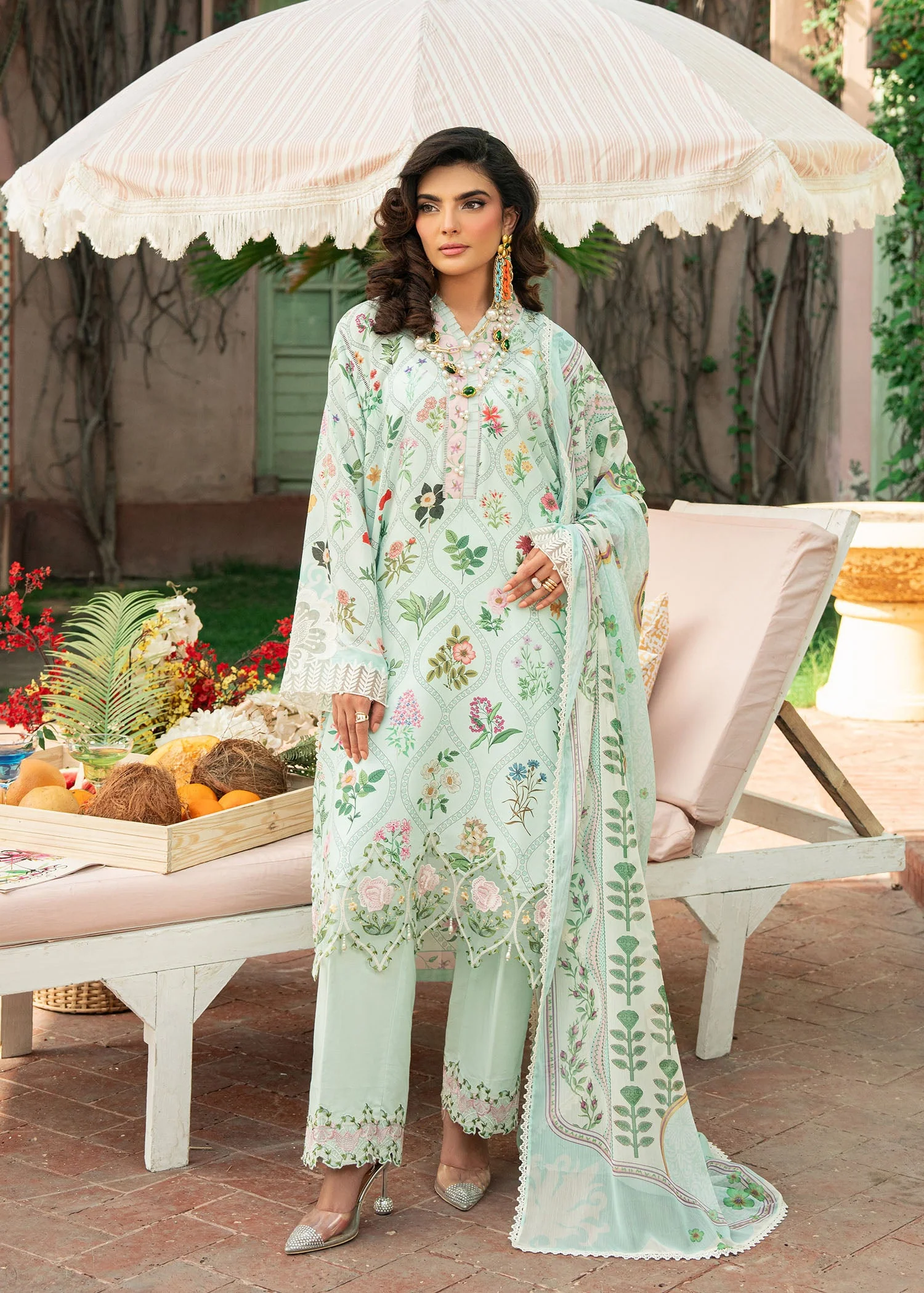 Cocktail By Sardinia Unstitched 3 Piece Summer Collection-MARGARITA - Image 6