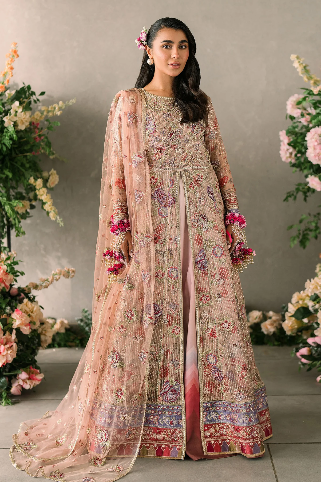 Mastani Evening By Mushq Unstitched 3 Piece Luxury Formals Chiffon Suit-MCH-07-Sona