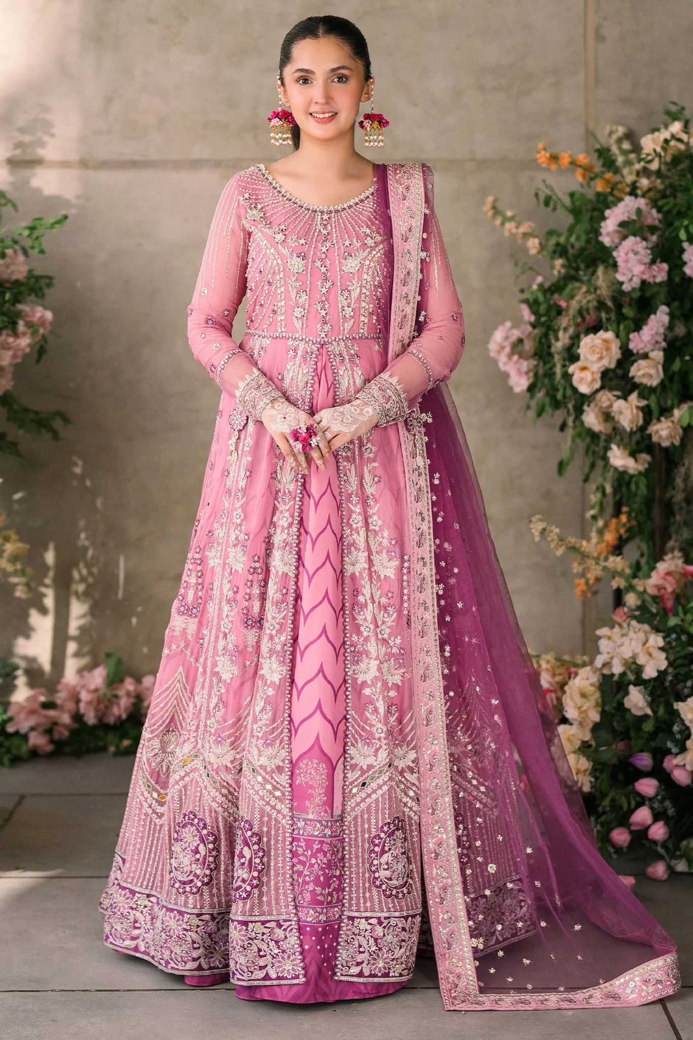 Mastani Evening By Mushq Unstitched 3 Piece Luxury Formals Chiffon Suit-MCH-08-Dua