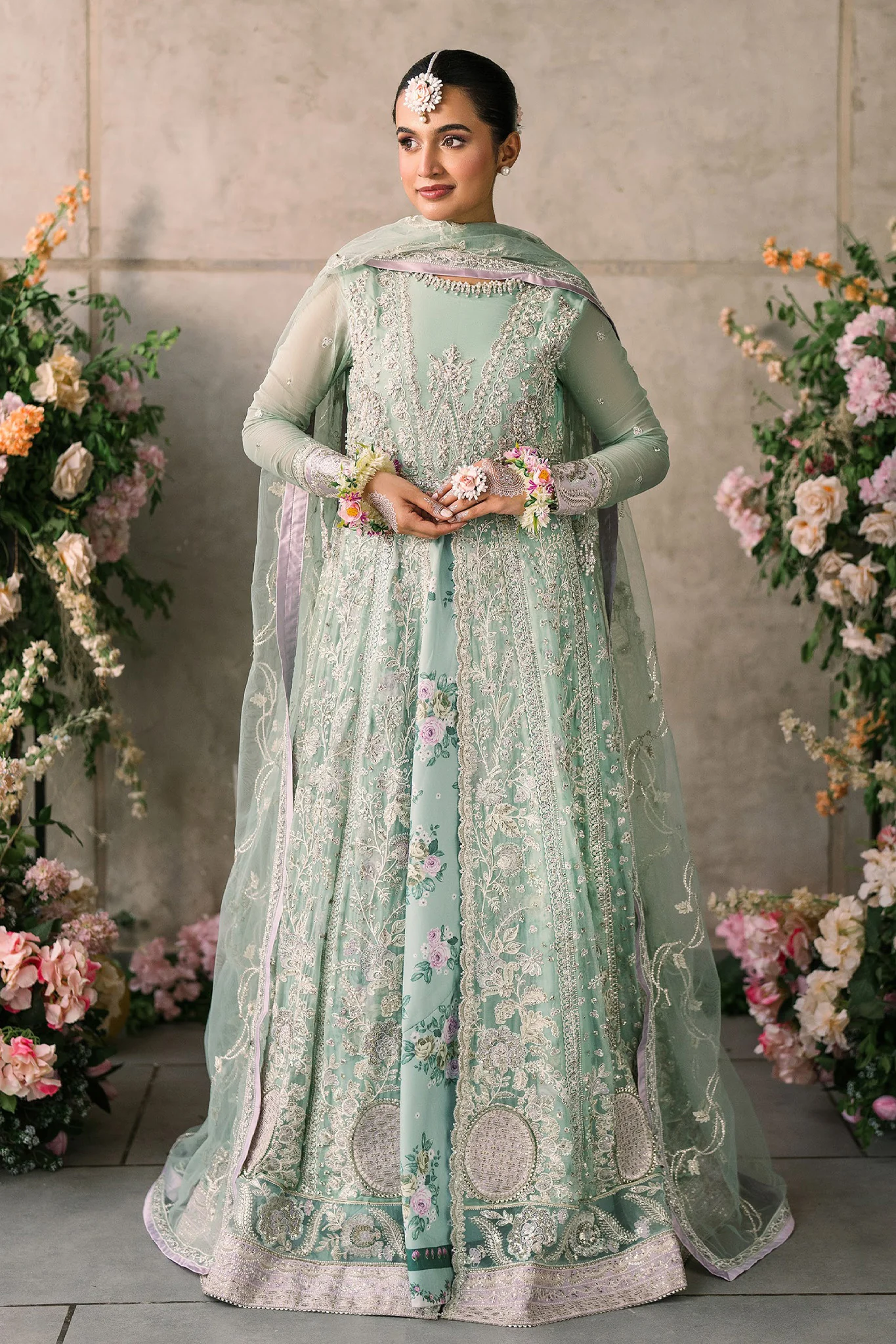 Mastani Evening By Mushq Unstitched 3 Piece Luxury Formals Chiffon Suit-MCH-02-Faiza