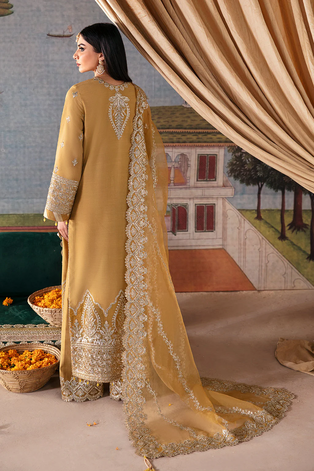 Singhaar By Meeral Unstitched 3 Piece Formals Suit-MAYAL - Image 2