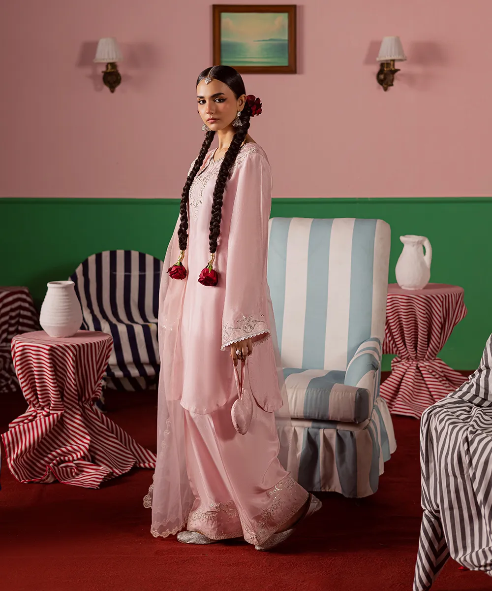 Mazil Stitched 3 Piece Formals Suit-Old Romance - Image 3