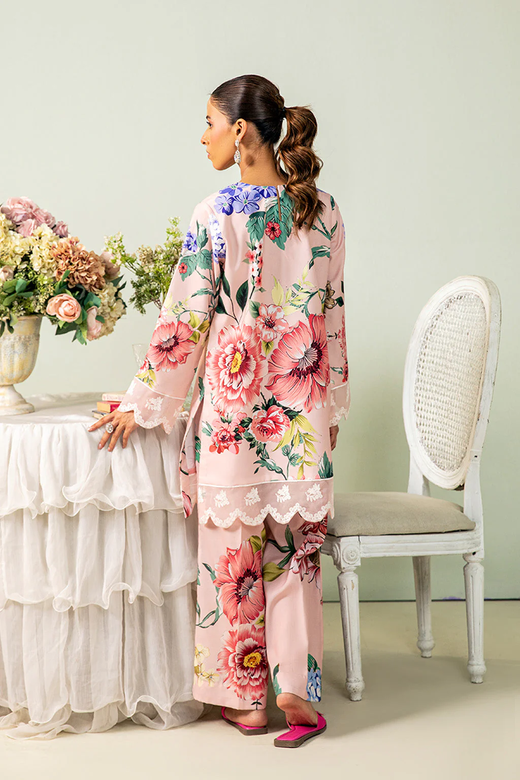 Daily Drop 1 By Meeral Co Ords Summer Suit-MBC-004 - Image 2