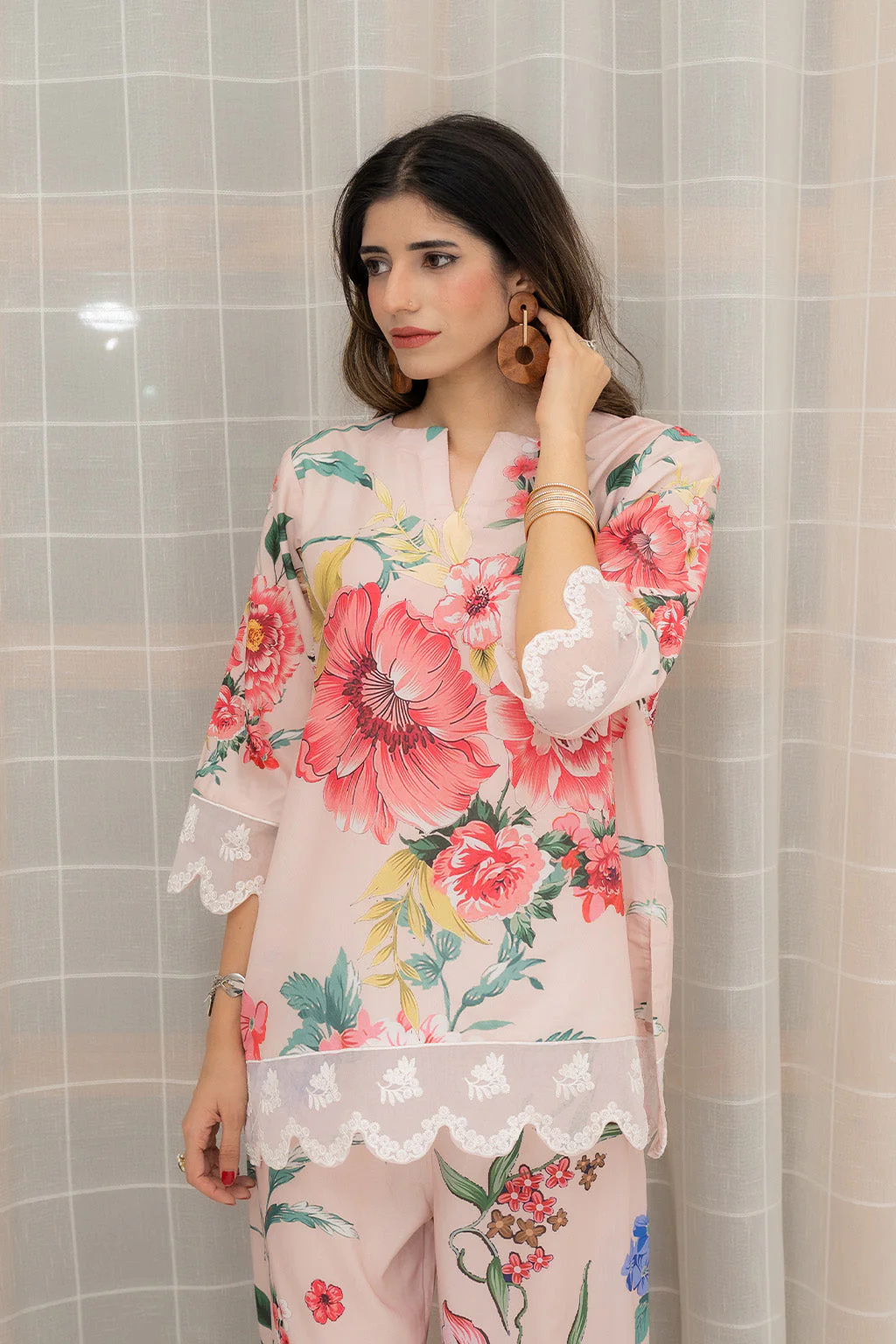 Daily Drop 1 By Meeral Co Ords Summer Suit-MBC-004 - Image 7