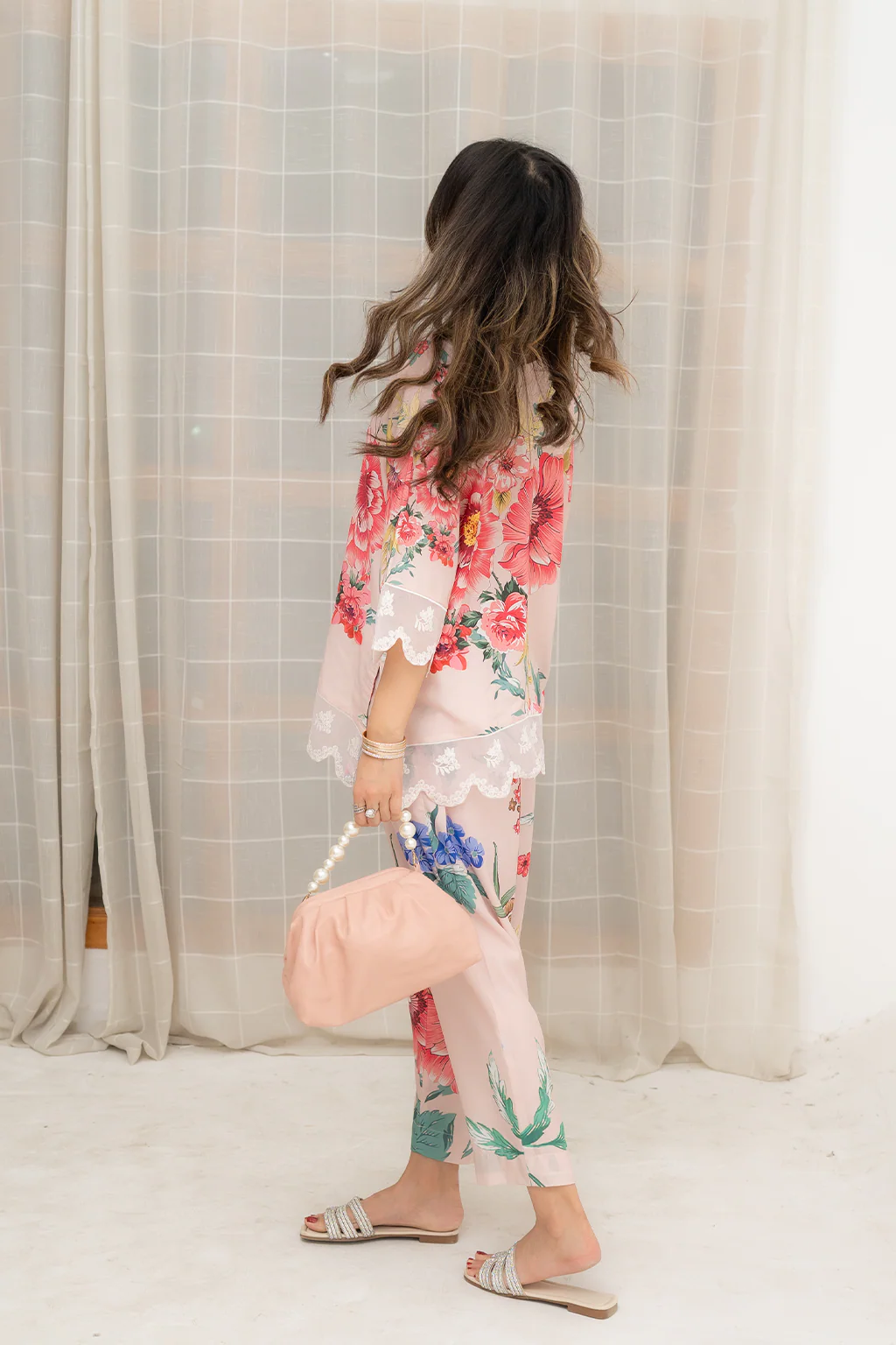 Daily Drop 1 By Meeral Co Ords Summer Suit-MBC-004 - Image 9