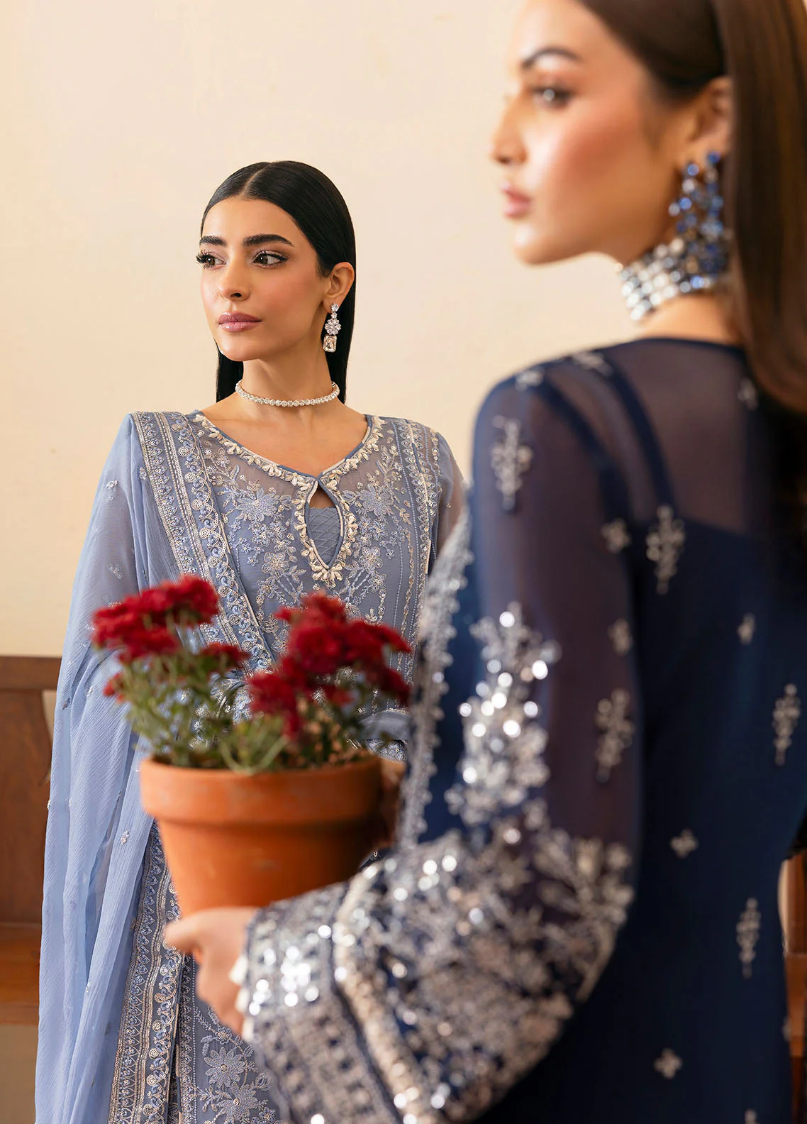 Reverie By Gulaal Unstitched 3 Piece Formals Suit-Meher - Image 11
