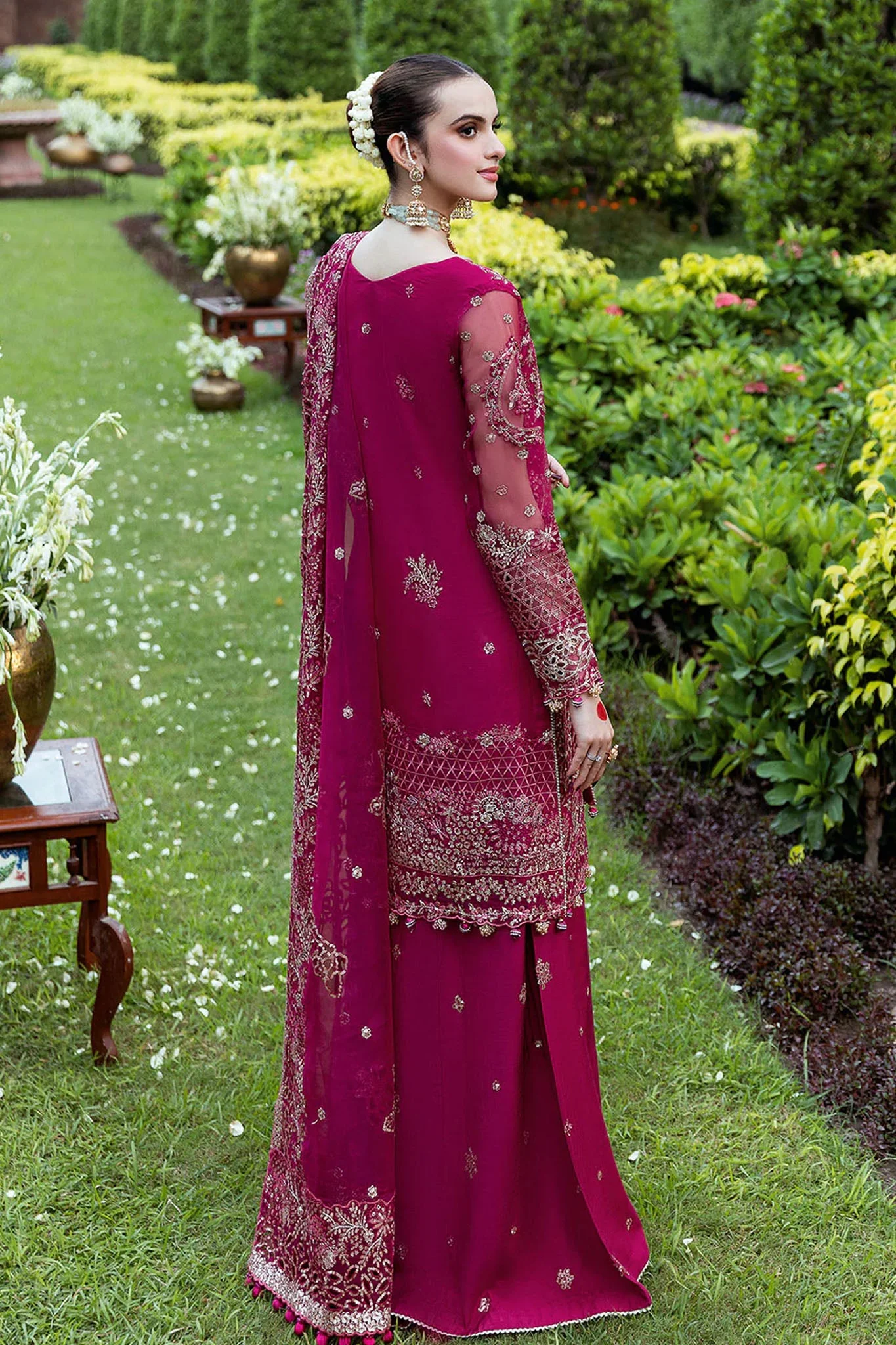 Mehfil Shagna by Ramsha Unstitched 3 Piece Festive Formals Suit-SF-03-Maher - Image 5