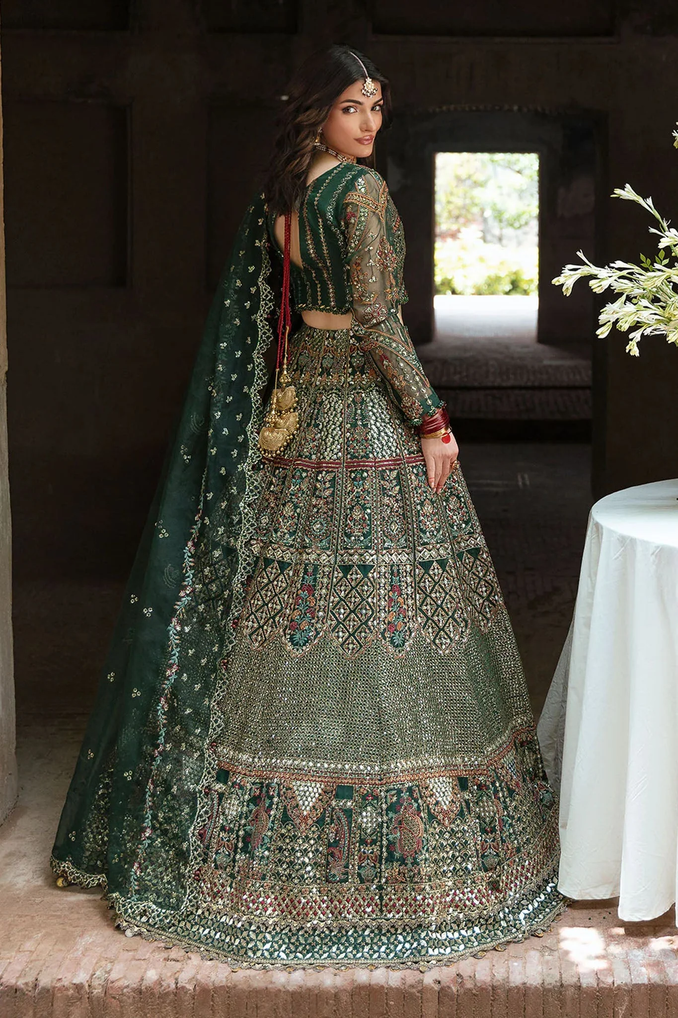 Mehfil Shagna by Ramsha Unstitched 3 Piece Festive Formals Suit-SF-06-Yaad - Image 5