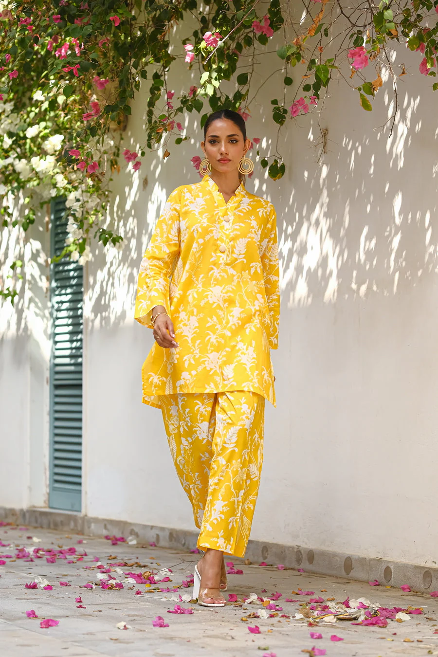 Sprinkles Stitched 2 Piece Summer Luxury Lawn Women Suit-Mellow - 2-Piece Luxury Lawn Set - Image 2